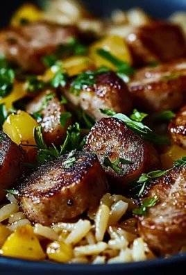 Aromatyczna kiełbasa drobiowa z ryżem na patelni w 30 minut dla całej rodziny
