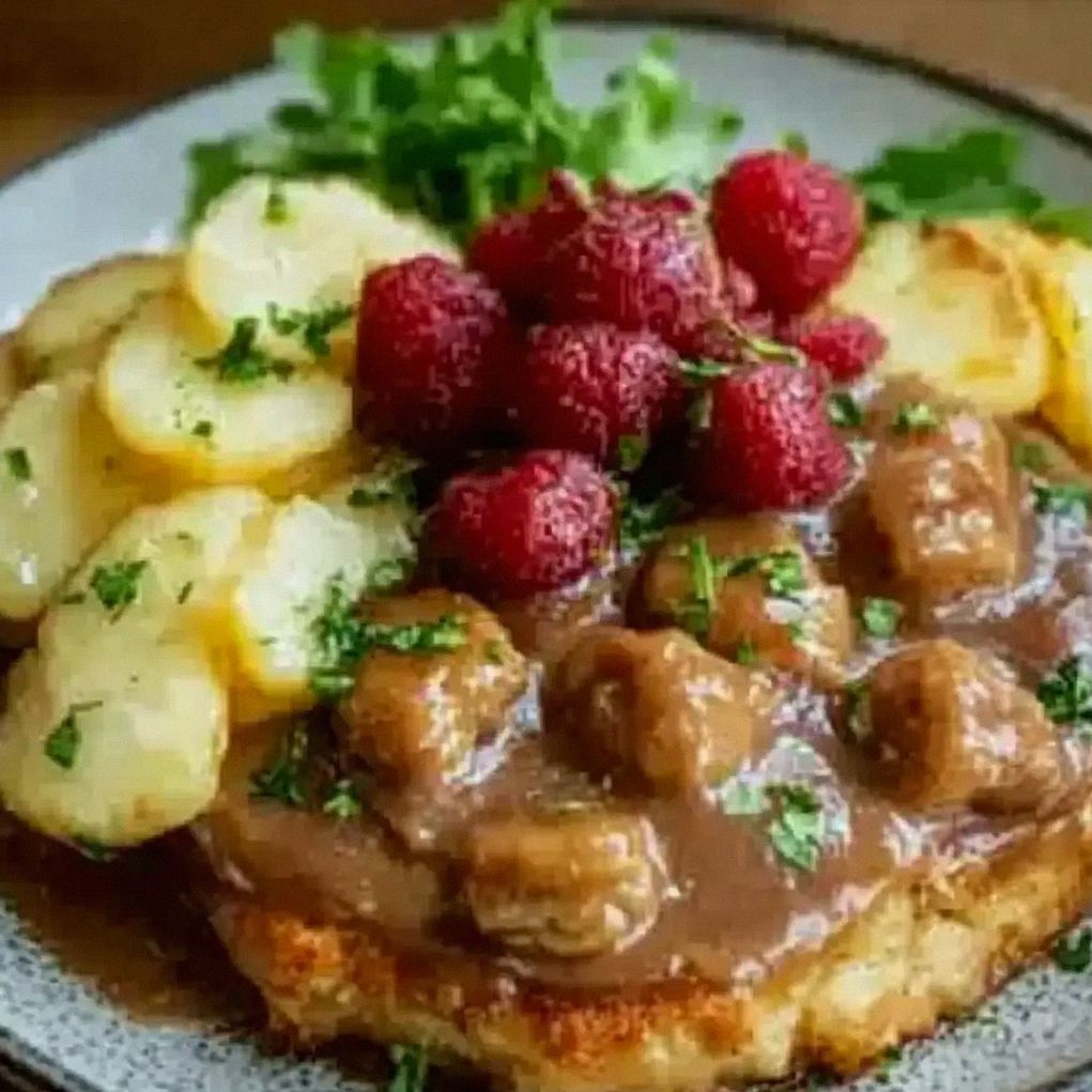 Aromatyczne bitki wieprzowe w sosie, które pokochasz
