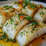 Aromatyczny dorsz z piekarnika z cytryną i czosnkiem w 25 minut
