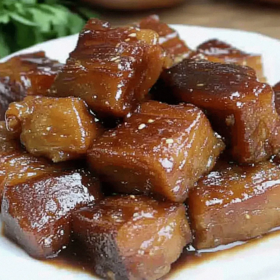 Indulgent Vepřový Bůček po Asijsku: Rozkoszuj się Smakiem