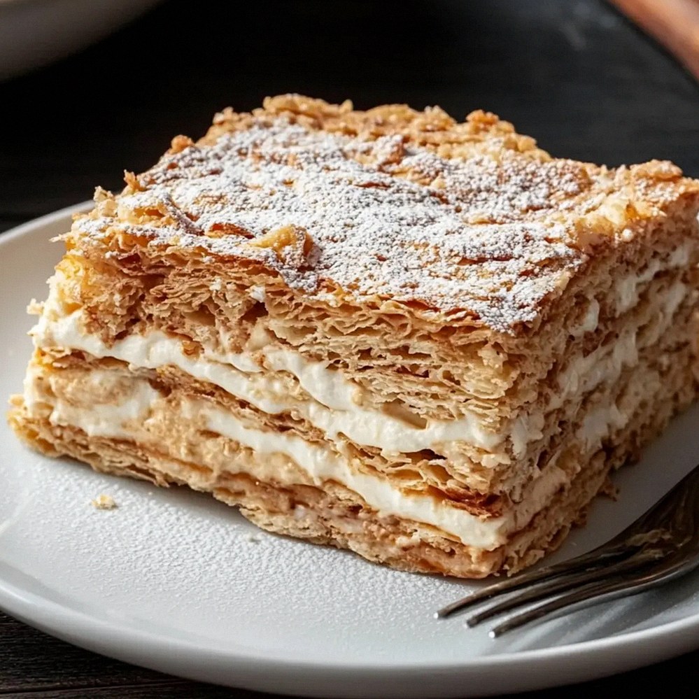 Kremowy Tort Napoleon na Boże Narodzenie, który oczaruje!