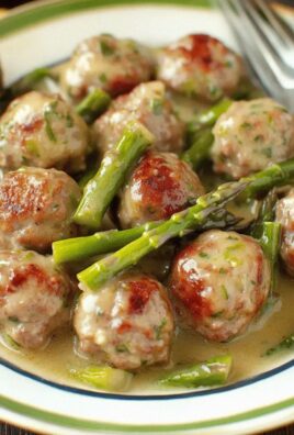 Pulpeciki w Sosie Szparagowym: Soczysta Mieszanka Smaków