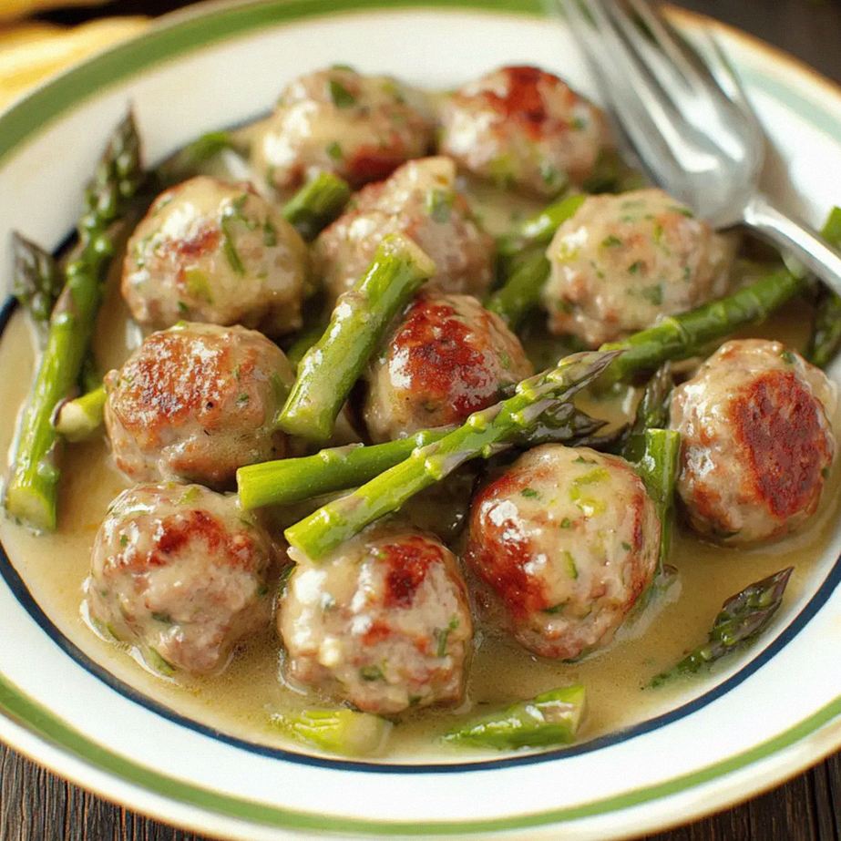 Pulpeciki w Sosie Szparagowym: Soczysta Mieszanka Smaków