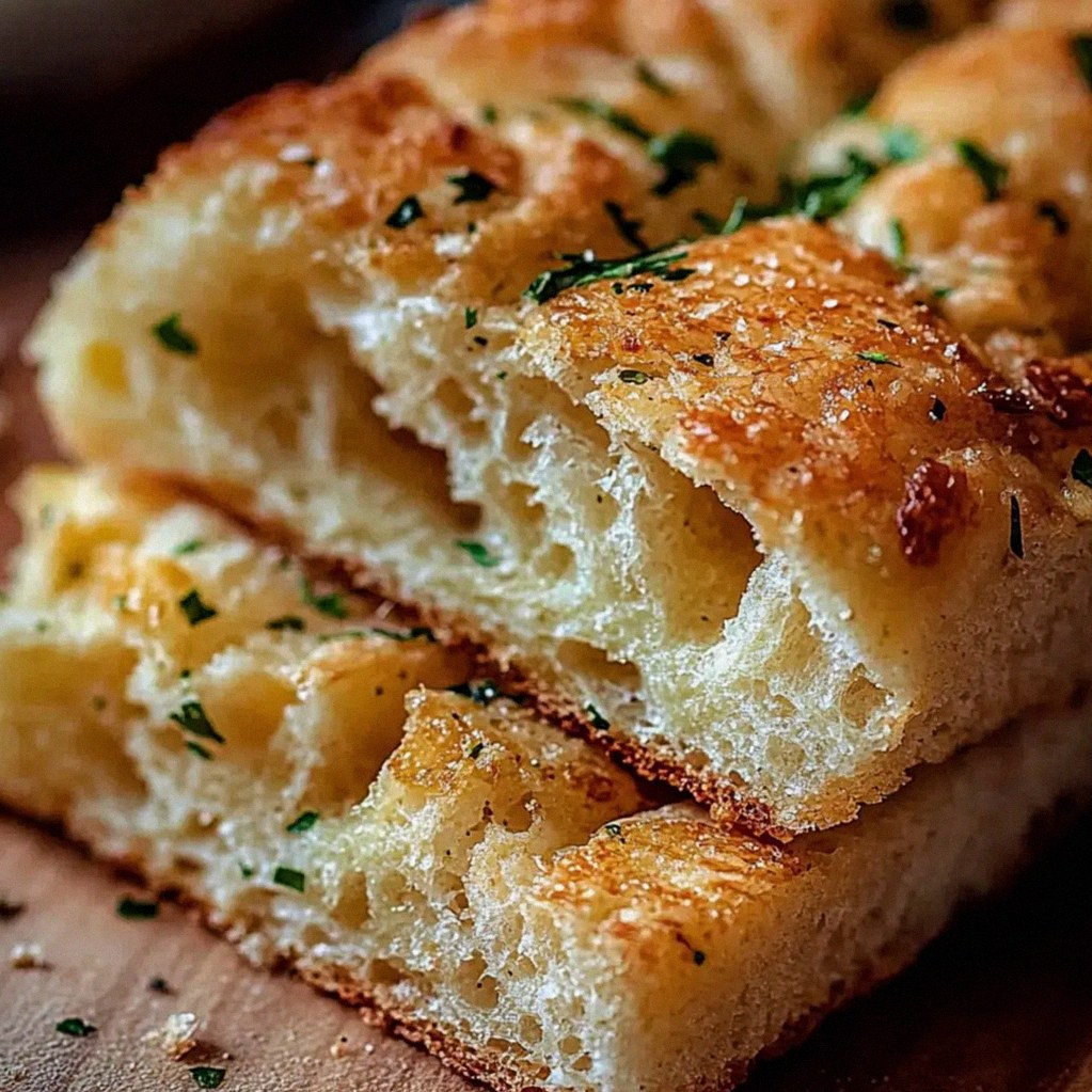 Puszysty leniwy chleb czosnkowy – smak, który zachwyca! – Schritt 2