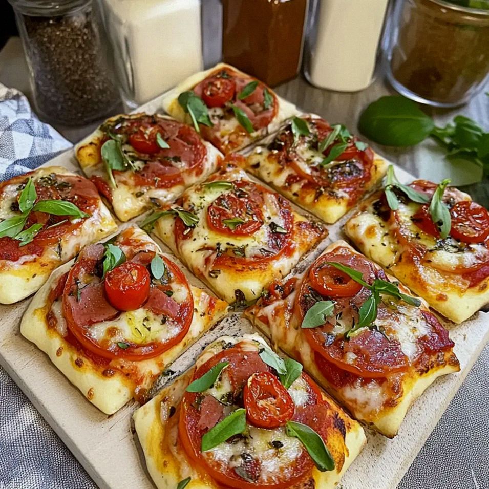 Pyszne błyskawiczne pizzerinki, które zachwycą Twoich gości