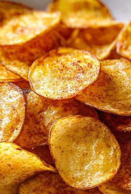 Pyszne, chrupiące chipsy z air fryera w 20 minut!