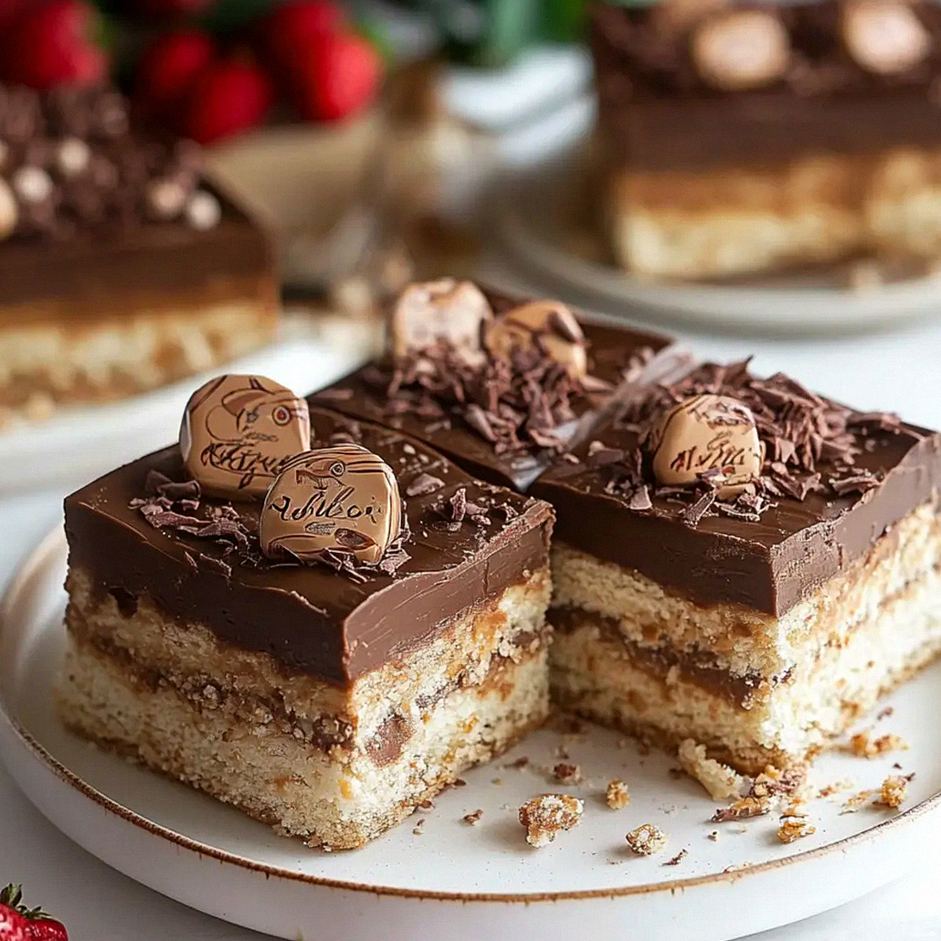 Pyszne ciasto Kinder Bueno, które zachwyci każdego łasucha