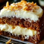 Pyszne ciasto marchewkowe z mascarpone i kokosem na każdą okazję