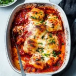 Pyszne klopsy zapiekane w sosie pomidorowym z serem mozzarella
