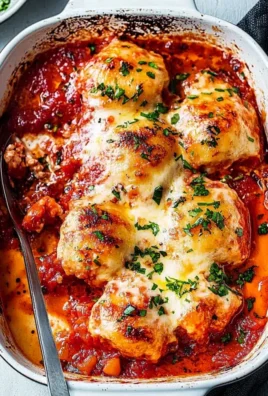 Pyszne klopsy zapiekane w sosie pomidorowym z serem mozzarella