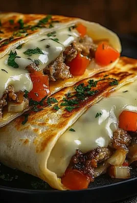 Pyszne naleśniki gyros z serem – smak Grecji na talerzu