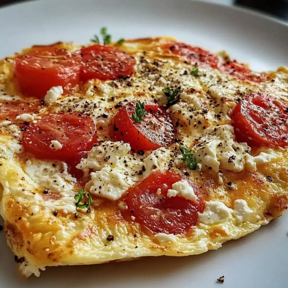 Pyszny omlet z serem feta i pomidorami na każdą okazję – Schritt 1