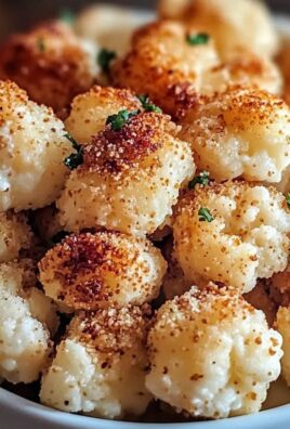 Pyszny Serowy Czosnkowy Parmezanowy Kalafior na każdą okazję