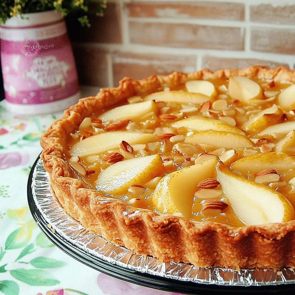 Rozkoszna Tarta z Gruszkami i Migdałami: Oblizuj Palce! – Schritt 1