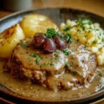 Soczyste bitki wieprzowe w aromatycznym sosie – smak dzieciństwa